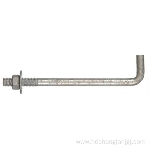 Hot Dip Galvanized L Anchor Bolts